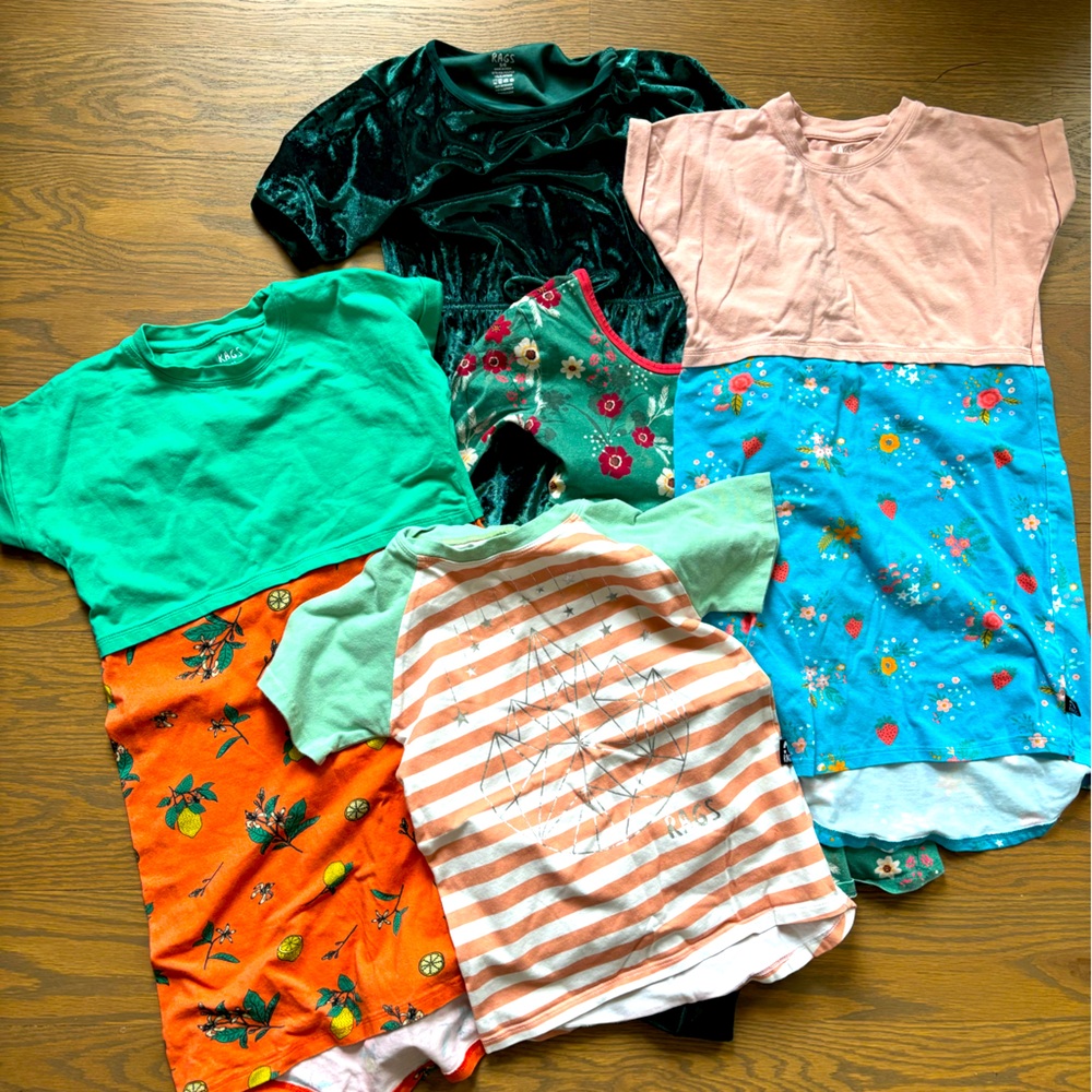 5 RAGS to Raches Dresses/Top/Romper